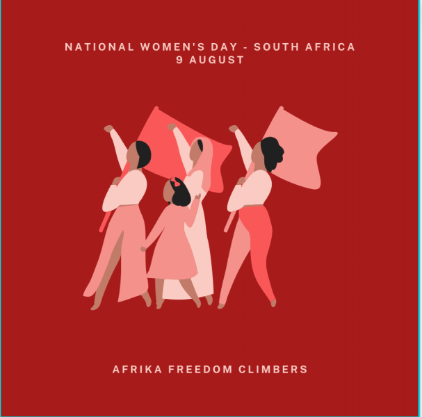 Happy women's day, South Africa! Afrika Freedom Climbers